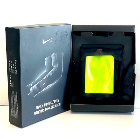 NIB Nike + Running Long Sleeves k S/M Unisex iPhone iPod Phone Holder Case - Picture 2 of 4